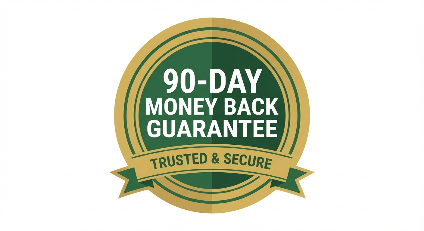 90-Day Money Back Guarantee